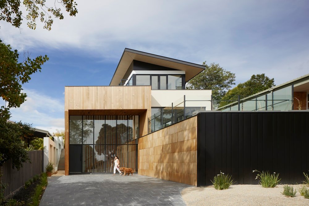 Clean modern interiors